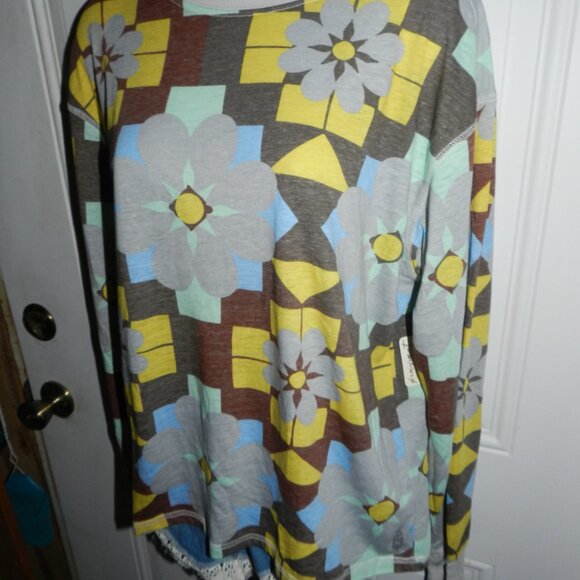 Free People Movement Keep Rolling Printed Long-Sleeve Women's S🆕⌚📦🏃💨🚚 - Picture 6 of 16